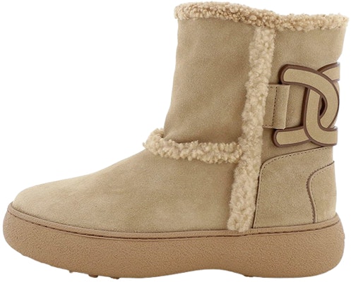 (Women) TOD'S Kate Suede Round-Toe Slip-On Ankle Boots 'Beige' XXW09J0HQ60I0X590A Buy (Women) TOD'S Kate Suede Round-Toe Slip-On Ankle Boots 'Beige' XXW09J0HQ60I0X590A