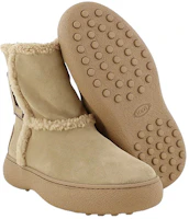 Shop (W) TOD'S Kate Suede Slip-On Boots 'Beige' Ankle Bundar XXW09J0HQ60I0X590A