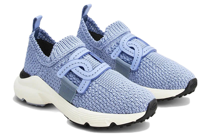 (W) TOD'S Knit Slip-On Sneaker 'Light Blue' 圖 2