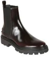 Shop (W) 토즈 브라운 레더 첼시 부츠 (Tod's Brown Leather Chelsea Boots) XXW08J0GF90AKTR810