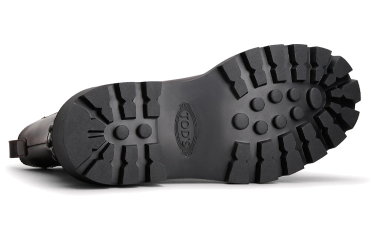 (W) TOD'S Leather Chelsea Boot 'Brown' 圖 5