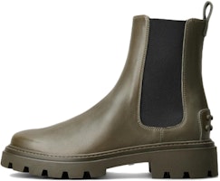 (Women) TOD'S Leather Chelsea Boot 'Dark Green' XXW08J0GF90YTLV813 (Women) TOD'S Leather Chelsea Boot 'Dark Green' XXW08J0GF90YTLV813