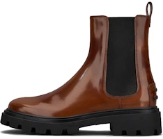 (Women) TOD'S Leather Chelsea Boots 'Brown' XXW08J0GF90AKTS003 (Women) TOD'S Leather Chelsea Boots 'Brown' XXW08J0GF90AKTS003