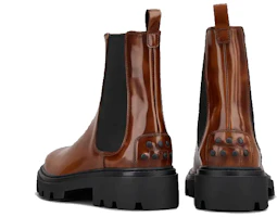 Lookbook (W) Bottes Chelsea en Cuir TOD''S ''Marron'' XXW08J0GF90AKTS003