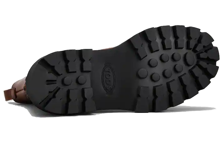 Shop (W) TOD'S Sepatu Chelsea Kulit 'Coklat' XXW08J0GF90AKTS003