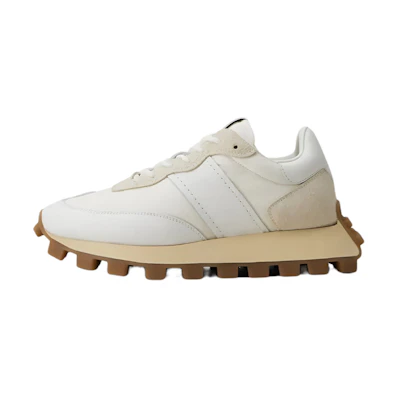 (W) TOD'S Leather Fabric Low-Top 'White CMFT'