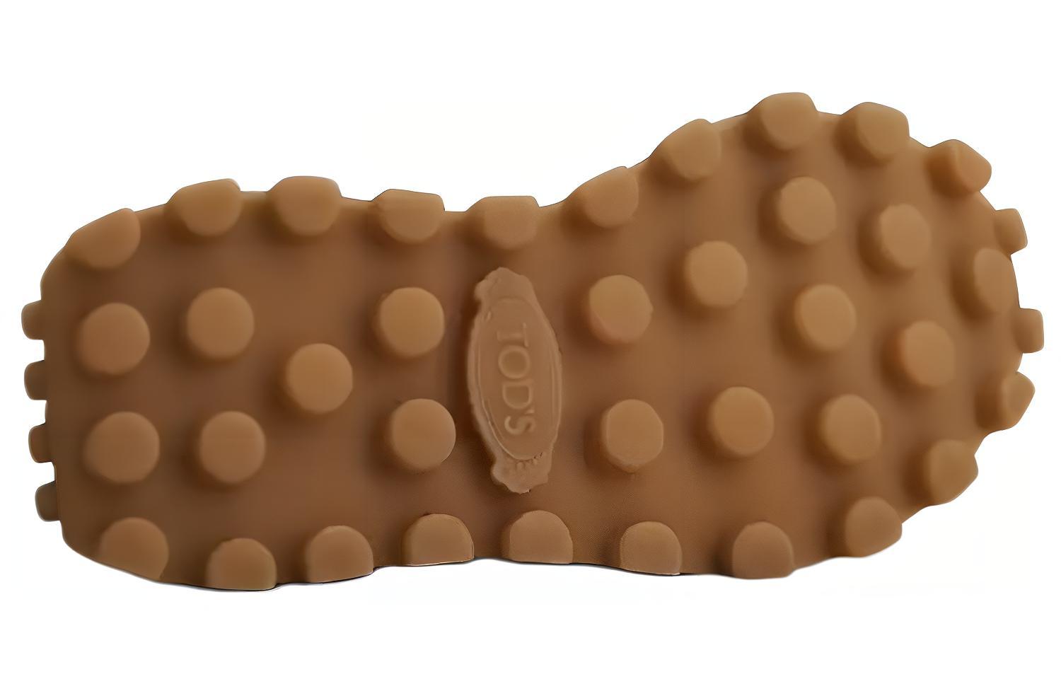 (W) TOD'S Leather Fabric Low-Top 'White CMFT' 圖 5