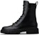 (W) TOD'S But Kulit Fesyen Hujung Bulat Betis Tengah Martin 'Hitam' XXW08J0EY53RBTB999