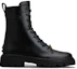 Order (W) TOD''S Leren Modieuze Veterlaarzen Zwart - Rond Neus Halfhoge Martin Boots XXW08J0EY53RBTB999