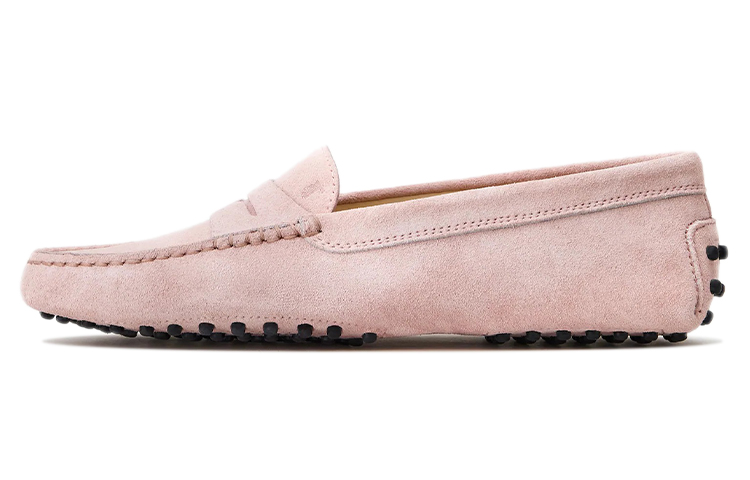 (W) TOD'S Leather Flats 'Pink'