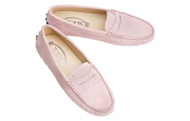 (W) TOD'S Leather Flats 'Pink' 圖 2
