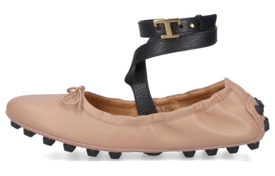 (W) TOD'S Leather Gommino 'Brown'