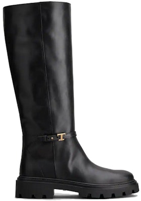 (Women) TOD'S Leather High-Top Boot 'Black Comfort Fashion' XXW08J0HQ10GOCB999 Order (Women) TOD'S Leather High-Top Boot 'Black Comfort Fashion' XXW08J0HQ10GOCB999