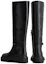 Shop (W) TOD''S Leren Hoge Schoen ''Zwarte Comfortabele Mode'' XXW08J0HQ10GOCB999