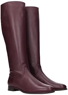 (W) TOD''S Leren Hoge Schoen ''Bordeaux'' XXW73B0BP60MIDL822 Order (W) TOD''S Leren Hoge Schoen ''Bordeaux'' XXW73B0BP60MIDL822