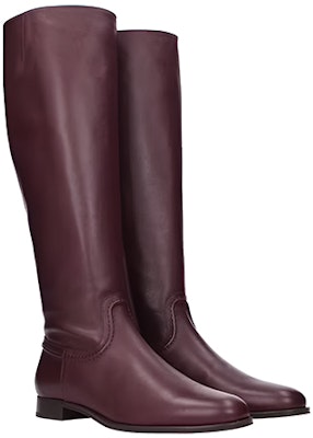 (Women) TOD'S Leather High-Top Boot 'Burgundy' XXW73B0BP60MIDL822 Order (Women) TOD'S Leather High-Top Boot 'Burgundy' XXW73B0BP60MIDL822