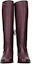 Shop (W) TOD''S Leren Hoge Schoen ''Bordeaux'' XXW73B0BP60MIDL822