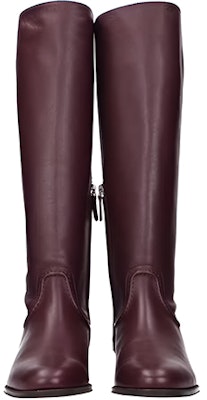 (Women) TOD'S Leather High-Top Boot 'Burgundy' XXW73B0BP60MIDL822 Shop (Women) TOD'S Leather High-Top Boot 'Burgundy' XXW73B0BP60MIDL822
