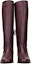 Shop (W) But Kasut Tinggi Kulit TOD'S 'Burgundy' XXW73B0BP60MIDL822