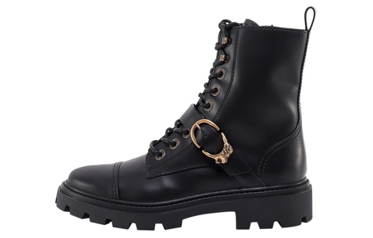 (Women) TOD'S Leather Lace-Up Boots 'Black' XXW08J0GD70RBTB999