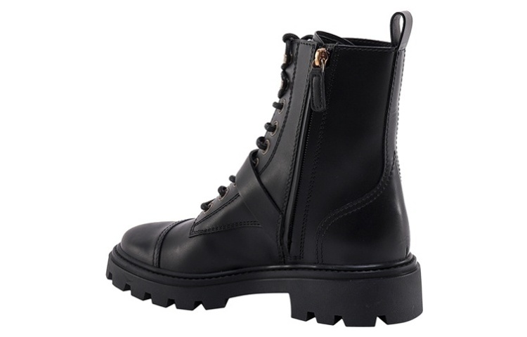 Lookbook (W) But But Kulit Lace-Up TOD'S 'Hitam' XXW08J0GD70RBTB999