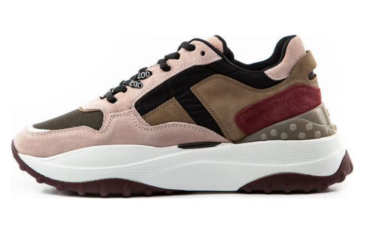 Buy (W) TOD''S Leren Veterschoen Lage Rond Neus ''Roze'' XXW45B0BB50LY9LLKE