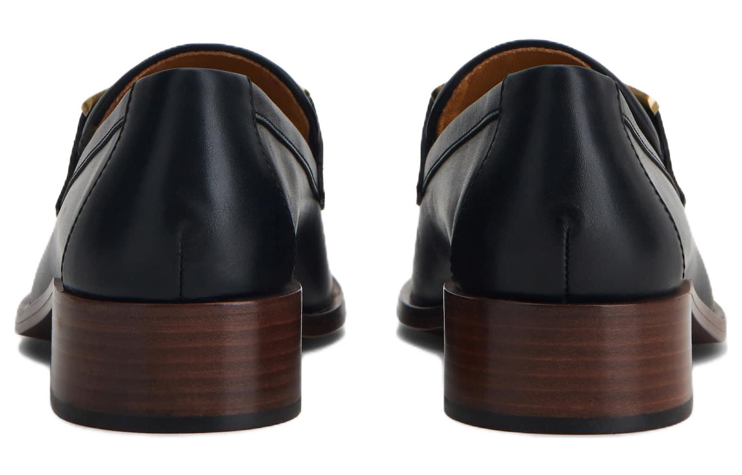 (W) TOD'S Leather Loafer 'Black' 圖 3