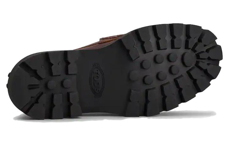 (W) TOD'S Leather Loafer 'Brown Fashion' 圖 5