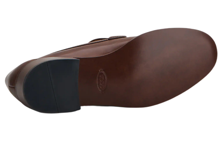 (W) TOD'S Leather Loafer 'Brown Fashion' 圖 4