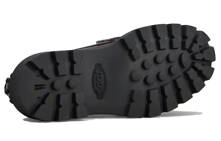 (W) TOD'S Leather Loafer 'Burgundy' 圖 5