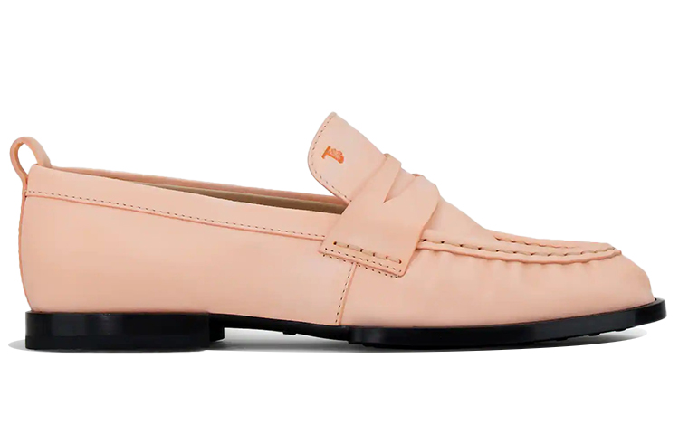(W) TOD'S Leather Loafer 'Pink' 圖 2