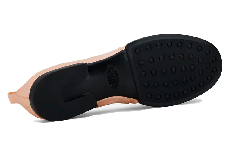 (W) TOD'S Leather Loafer 'Pink' 圖 4