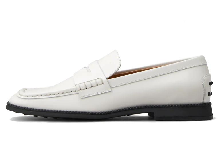 (W) TOD'S Leather Loafer 'White Fashion'