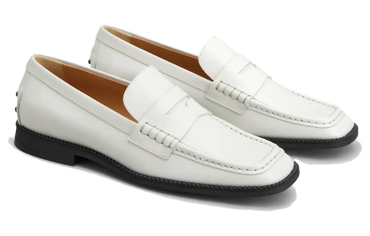 (W) TOD'S Leather Loafer 'White Fashion' 圖 2