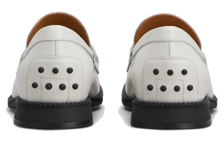 (W) TOD'S Leather Loafer 'White Fashion' 圖 3