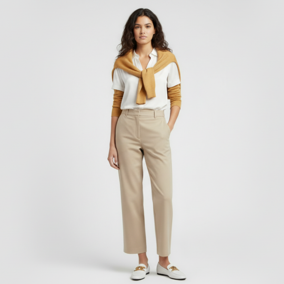 Lookbook (W) 托德白金色皮革乐福鞋 XXW79A0DD00MIDB001