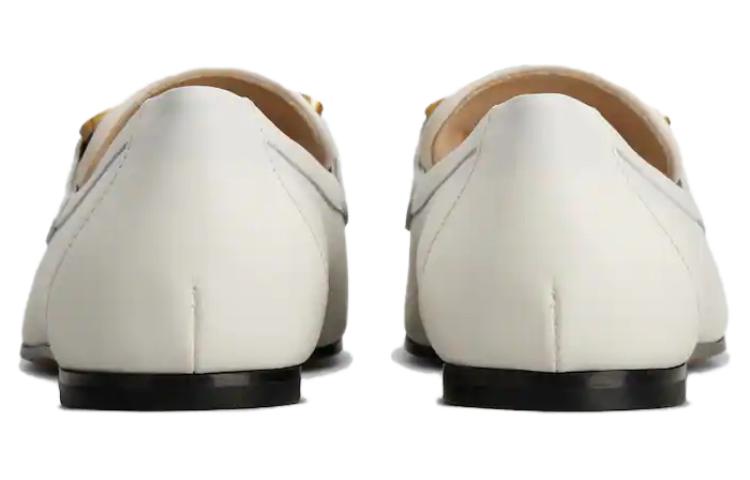 Details for (W) 托德白金色皮革乐福鞋 XXW79A0DD00MIDB001