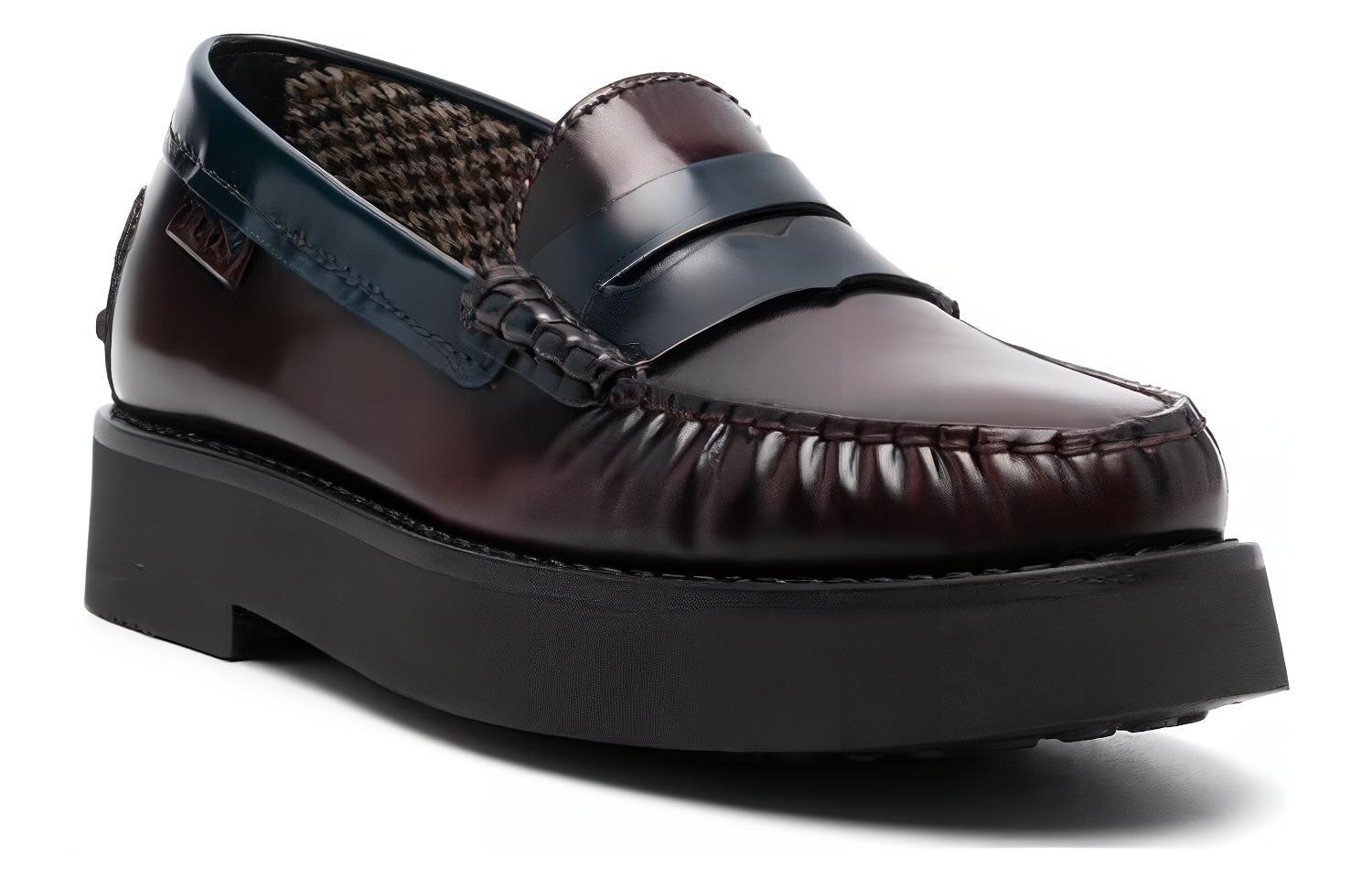 (W) TOD'S Leather Loafers 'Black' 圖 3