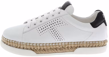 (Women) TOD'S Leather Low Top Lace-Up 'White Fashion' XXW96A0Y551JUS0001 (Women) TOD'S Leather Low Top Lace-Up 'White Fashion' XXW96A0Y551JUS0001