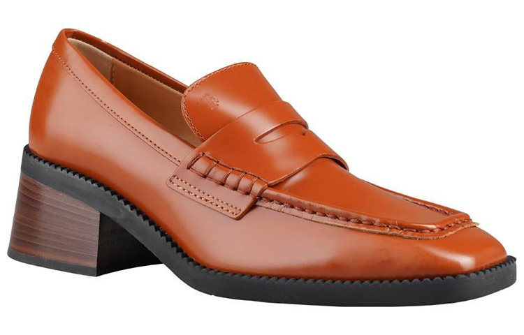 Lookbook (Women) TOD'S Leather Mid-Low Heel 'Brown' XXW48K0FX60SOOG805