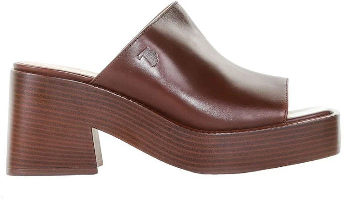 (W) TOD''S Leder-Mules ''Modisch Casual Braun'' XXW58K0GO90MDL202 Order (W) TOD''S Leder-Mules ''Modisch Casual Braun'' XXW58K0GO90MDL202