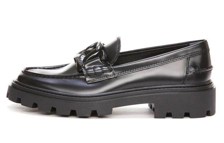 (Women) TOD'S Leather Platform Loafer 'Black' XXW08J0FG41RXNB999