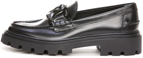 (Women) TOD'S Leather Platform Loafer 'Black' XXW08J0FG41RXNB999 (Women) TOD'S Leather Platform Loafer 'Black' XXW08J0FG41RXNB999