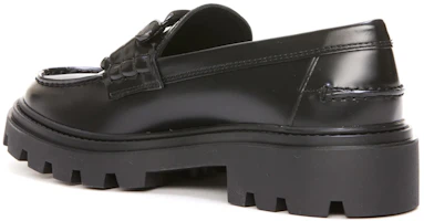 Shop 托德斯 皮革 厚底 樂福鞋 女款 黑色