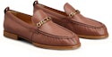 Lookbook (W) TOD'S Kasut Rata Kulit Hujung Bulat 'Coklat' XXW19K0HC80SOMS203