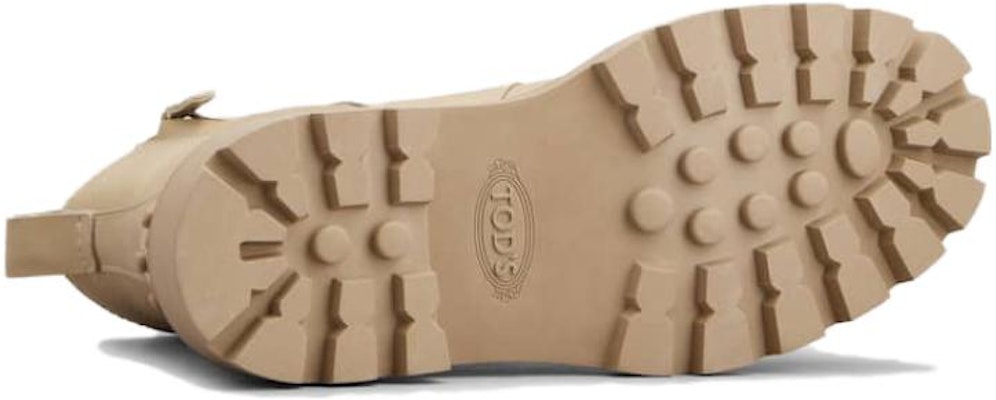 (Women) TOD'S Leather Round-Toe Mid-Top 'Beige Martin' Boots XXW08J0EY53N6MC606 Shop (Women) TOD'S Leather Round-Toe Mid-Top 'Beige Martin' Boots XXW08J0EY53N6MC606