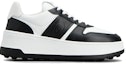 Order (W) TOD'S Kulit Low-Top Hujung Bulat 'Hitam dan Putih' XXW88K0HP30SRM0002