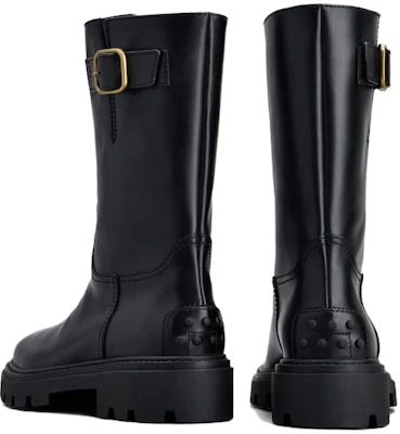 (W) TOD'S スリッポンラウンドトゥブーツ (黒) XXW08J0HL80RBTB999 Purchase (W) TOD'S スリッポンラウンドトゥブーツ (黒) XXW08J0HL80RBTB999