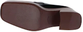 Purchase (W) TOD''S Leren Vierkante Neus Slip-On Chunky Hak ''Zwart'' XXW37K0FV50S00B999