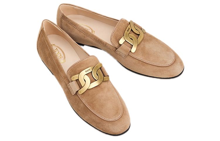(W) TOD'S Loafer 'Beige Suede' 圖 3